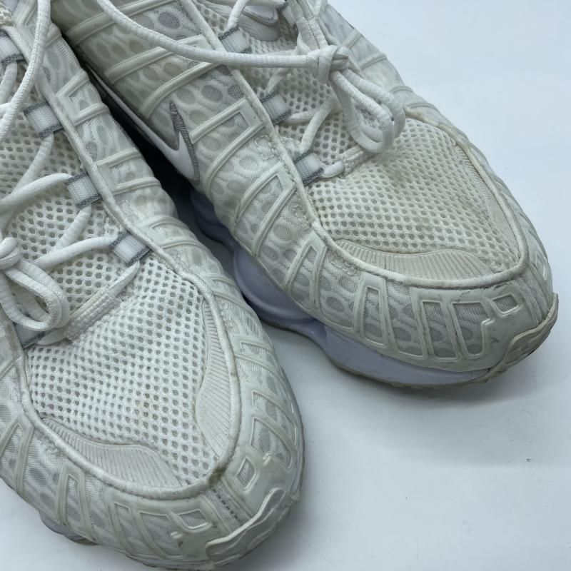 中古】NIKE SHOX TL WHITE AV3595-100 サイズ29cm ナイキ ホワイト