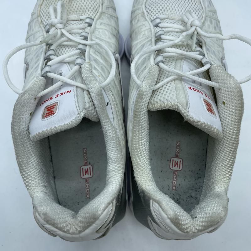 中古】NIKE SHOX TL WHITE AV3595-100 サイズ29cm ナイキ ホワイト