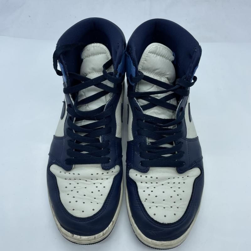 中古】NIKE Air Jordan 1 Retro High OG Obsidian University Blue