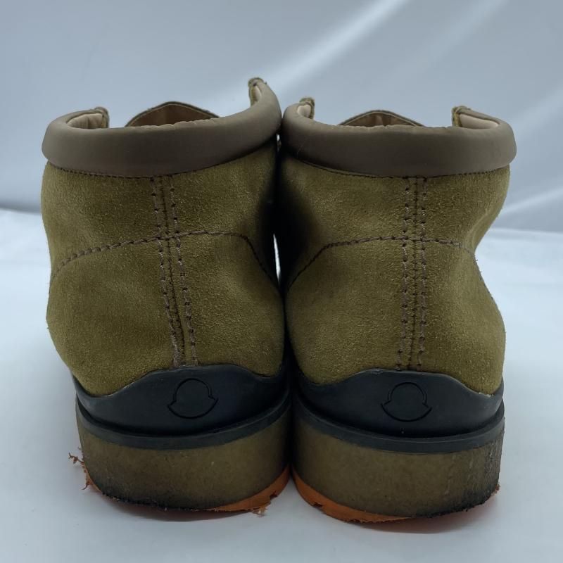 中古】MONCLER × Clarks Wallabee デザートブーツ ブラウン US10