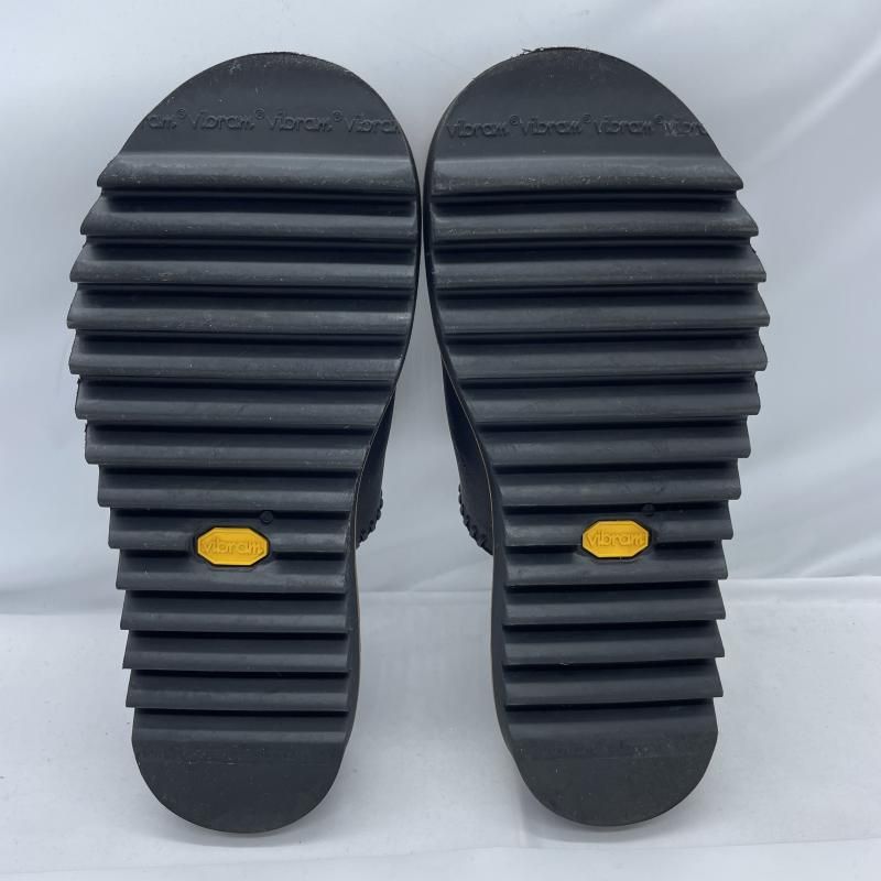 DAIRIKU　サンダル　レザーサンダル　シャークソール 中古】DAIRIKU 21SS Leather Sandal サイズ27cm ブラック/ブラウン