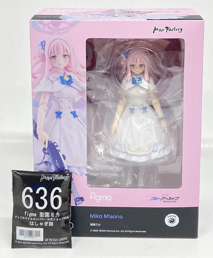 フィギュア 【特典付】 美品 figma 636 ブルーアーカイブ 聖園ミカ