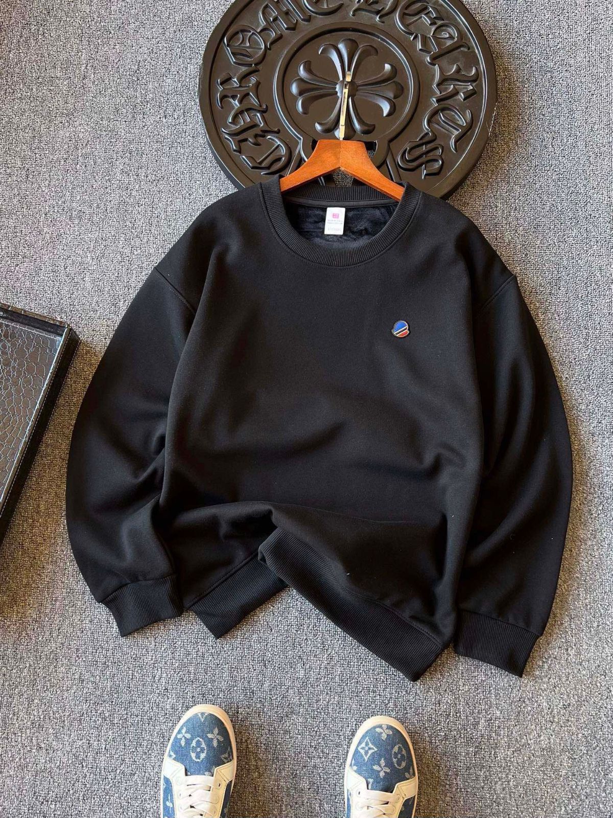 限界 美品 新品 新品 タグ付 MONCLER モンクレール パーカー 長袖Tシャツ トップス シンプルフード付きパーカー ユニセックス