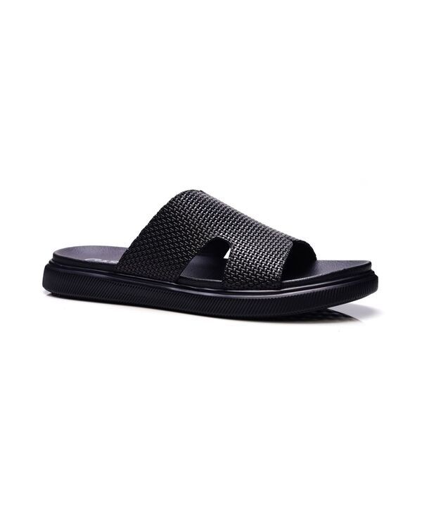 カルロスサンタナ メンズ シューズ サンダル Carlos by Carlosantana Mens Cosmic Sandals Black leather ブラック