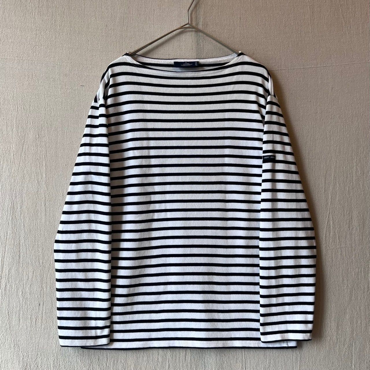 フランス製 SAINT JAMES バスクシャツ / 5コットン ボーダー カットソー T6-07078-9330