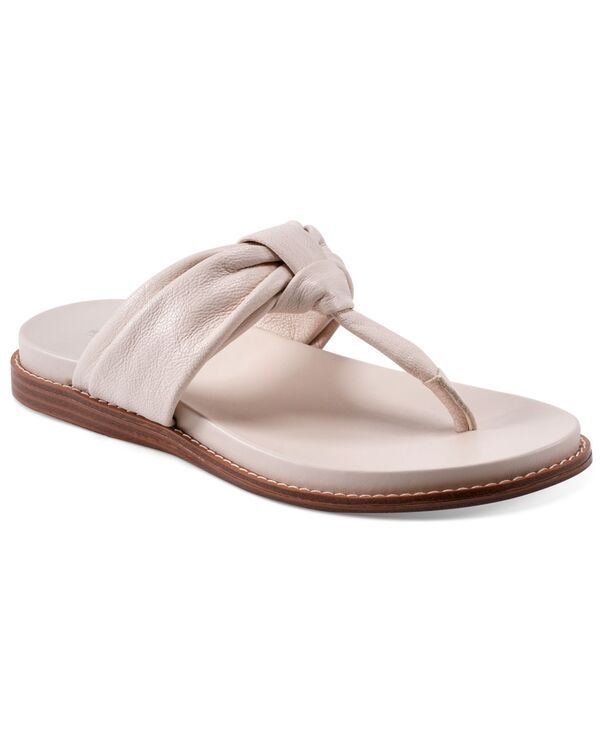 ロックポート レディース シューズ サンダル Rockport Womens Osarra Open Toe Thong Casual Flat Sandals Ivory Leather アイボリー