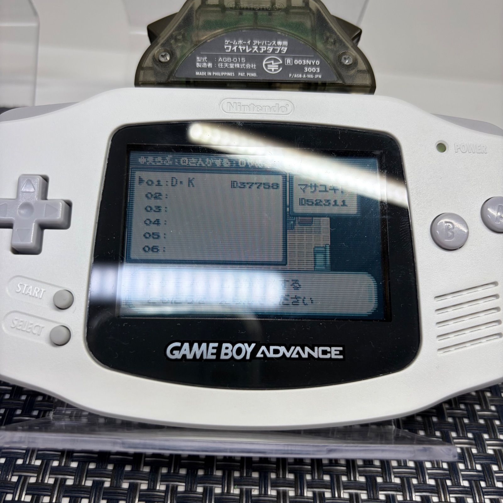 動作確認済】AGB ゲームボーイアドバンス ワイヤレスアダプタ 通信