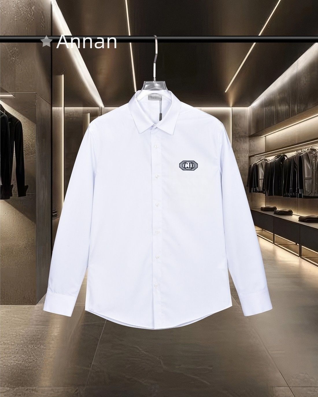 限定品★★ 新品 タグ付 Christian Dior クリスチャンディオール長袖シャツ メンズ レディース ユニセックス カジュアル