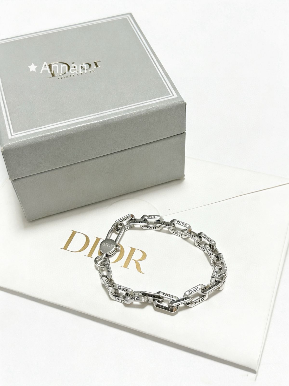 最終値下げ 新品 新品！新品 CHRISTIAN DIOR クリスチャン ディオール ブレスレット バングル リストバンド メンズ 結婚式 卒業式 清楚 イベント 入学式 9,360円