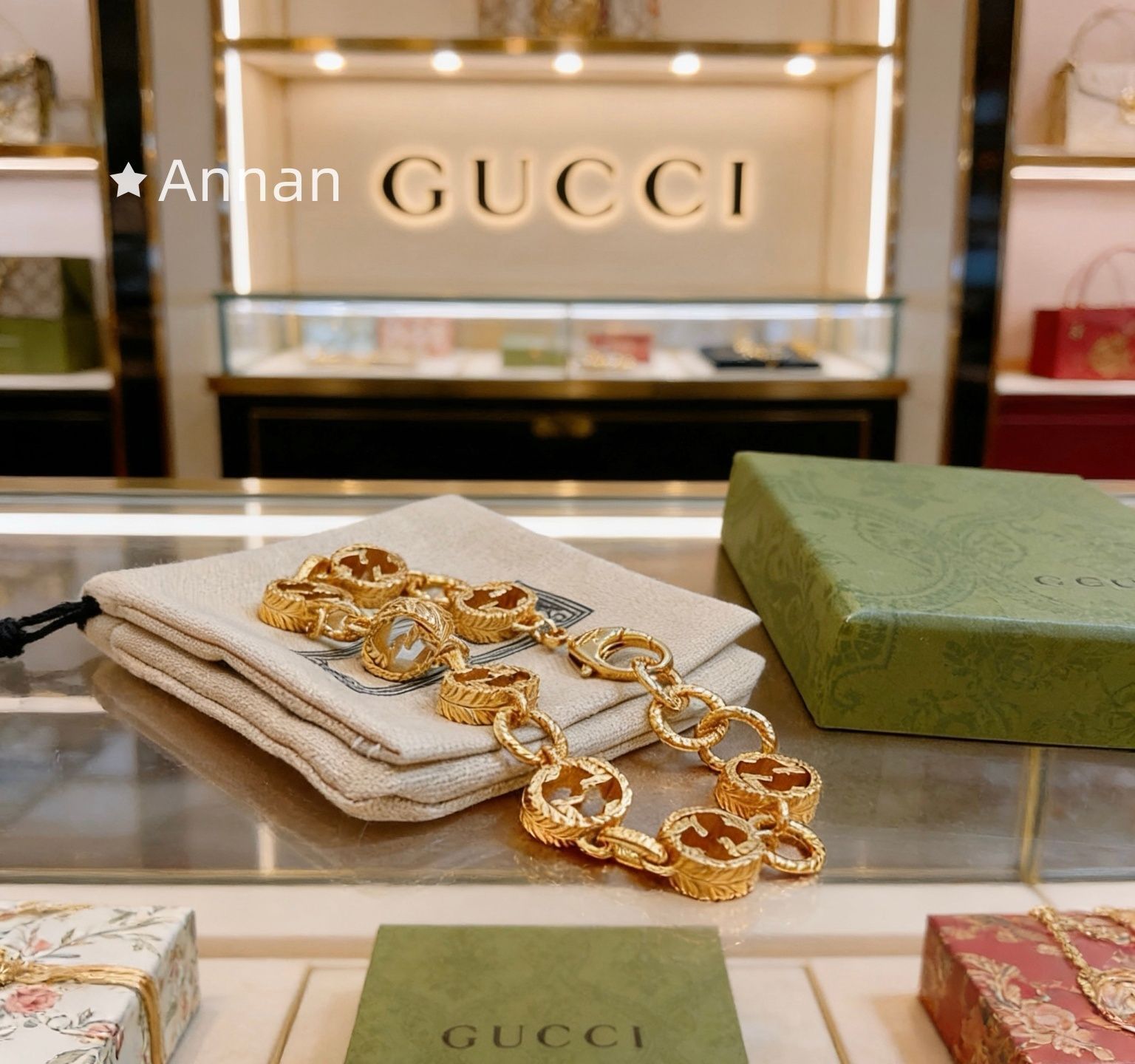 大幅値下げ 新品 GUCCI グッチ ブレスレット バングル リストバンド メンズ 結婚式 卒業式 清楚 イベント 入学式