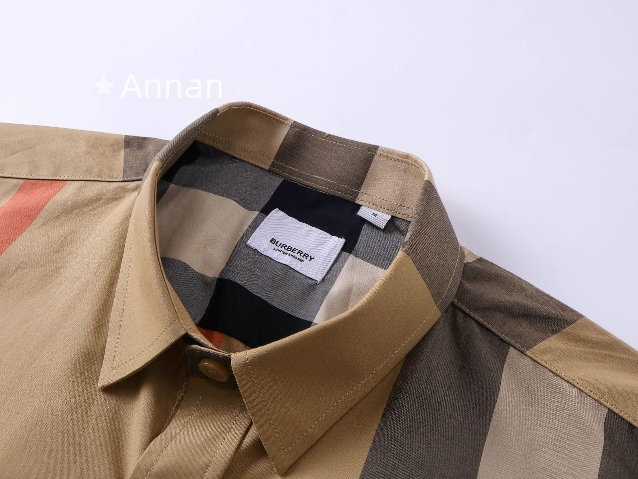 新品同様 人気 人気商品新品 タグ付 BURBERRY バーバリー 長袖シャツ メンズ レディース ユニセックス カジュアル