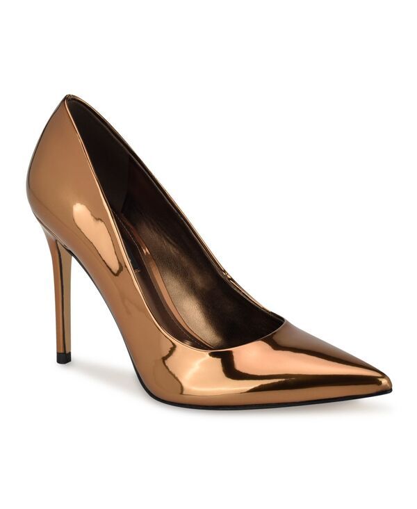 ナインウェスト レディース シューズ パンプス Nine West Womens Fresh Stiletto Pointy Toe Dress Pumps Bronze Mirror Metalli 16,546円
