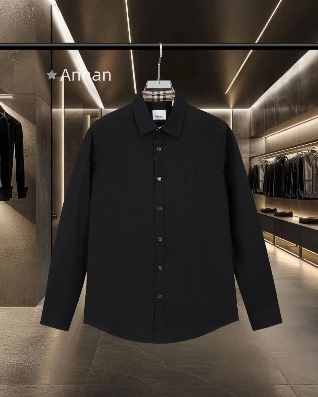 本日限定 ★★新品 タグ付 BURBERRY バーバリー長袖シャツ メンズ レディース ユニセックス カジュアル