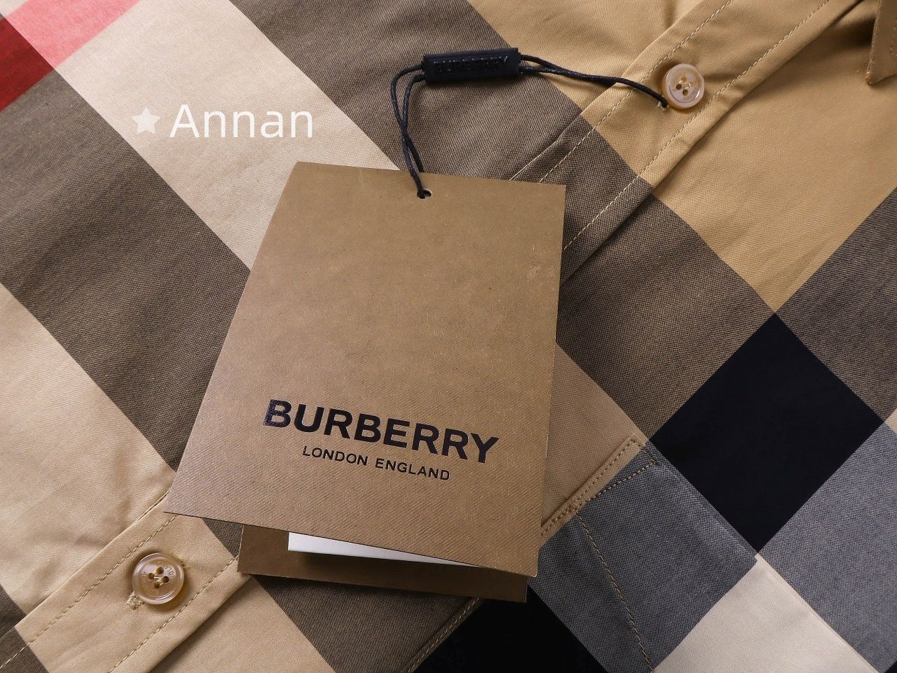 新品同様 人気 人気商品新品 タグ付 BURBERRY バーバリー 長袖シャツ メンズ レディース ユニセックス カジュアル