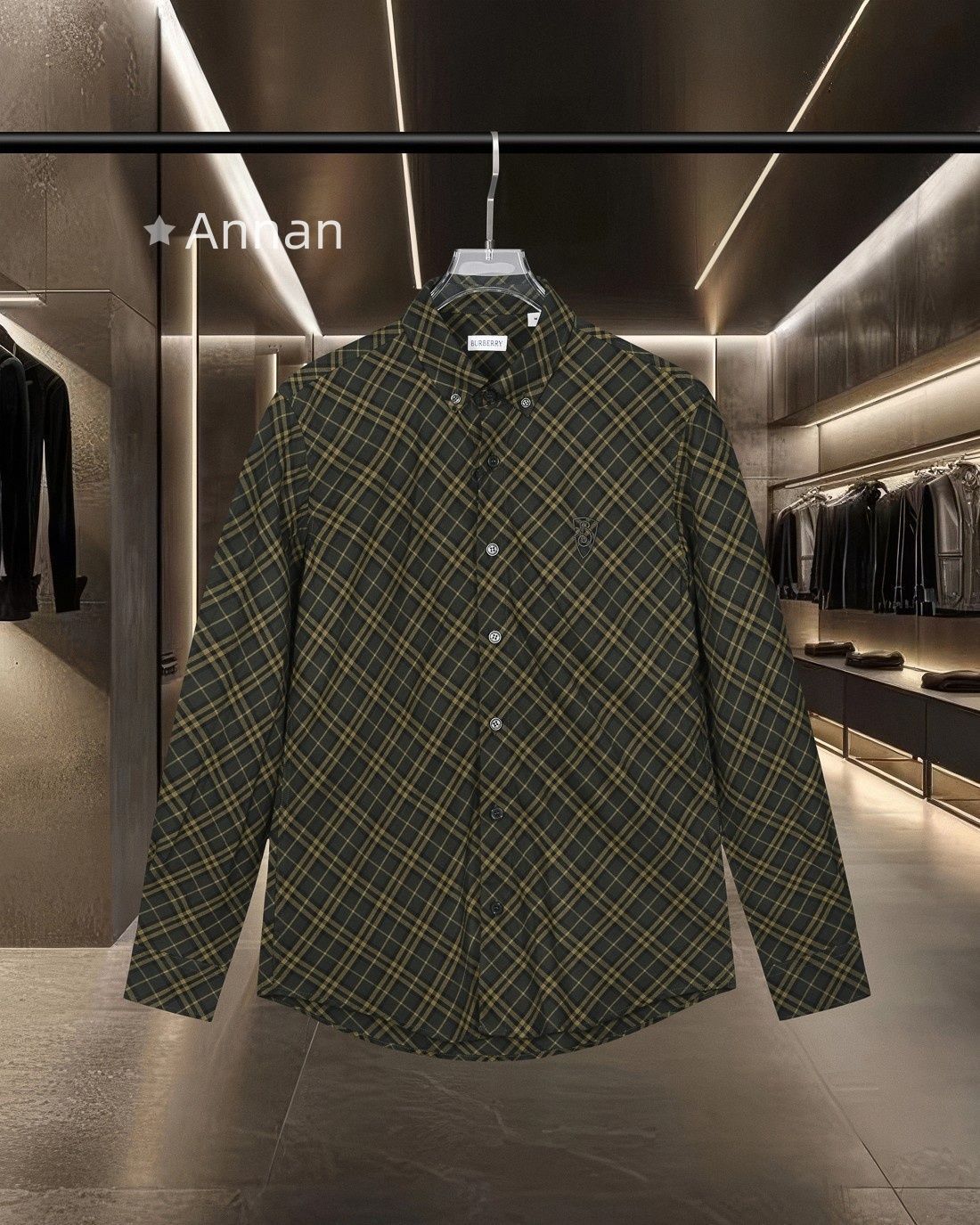 希少 新品 新品 タグ付 BURBERRY バーバリー長袖シャツ メンズ レディース ユニセックス カジュアル