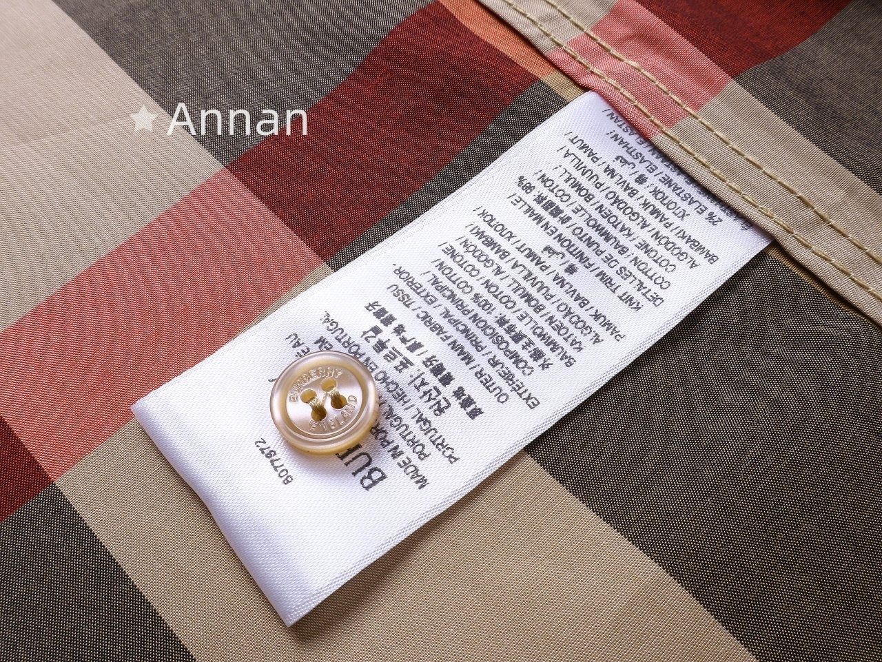 新品同様 人気 人気商品新品 タグ付 BURBERRY バーバリー 長袖シャツ メンズ レディース ユニセックス カジュアル
