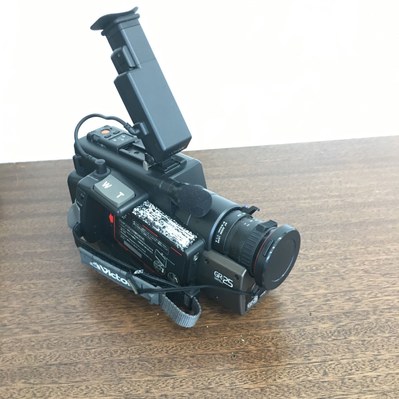 ジャンク品】Victor GR-25 VHS-C ビデオムービー 9-54mm 元箱・付属品