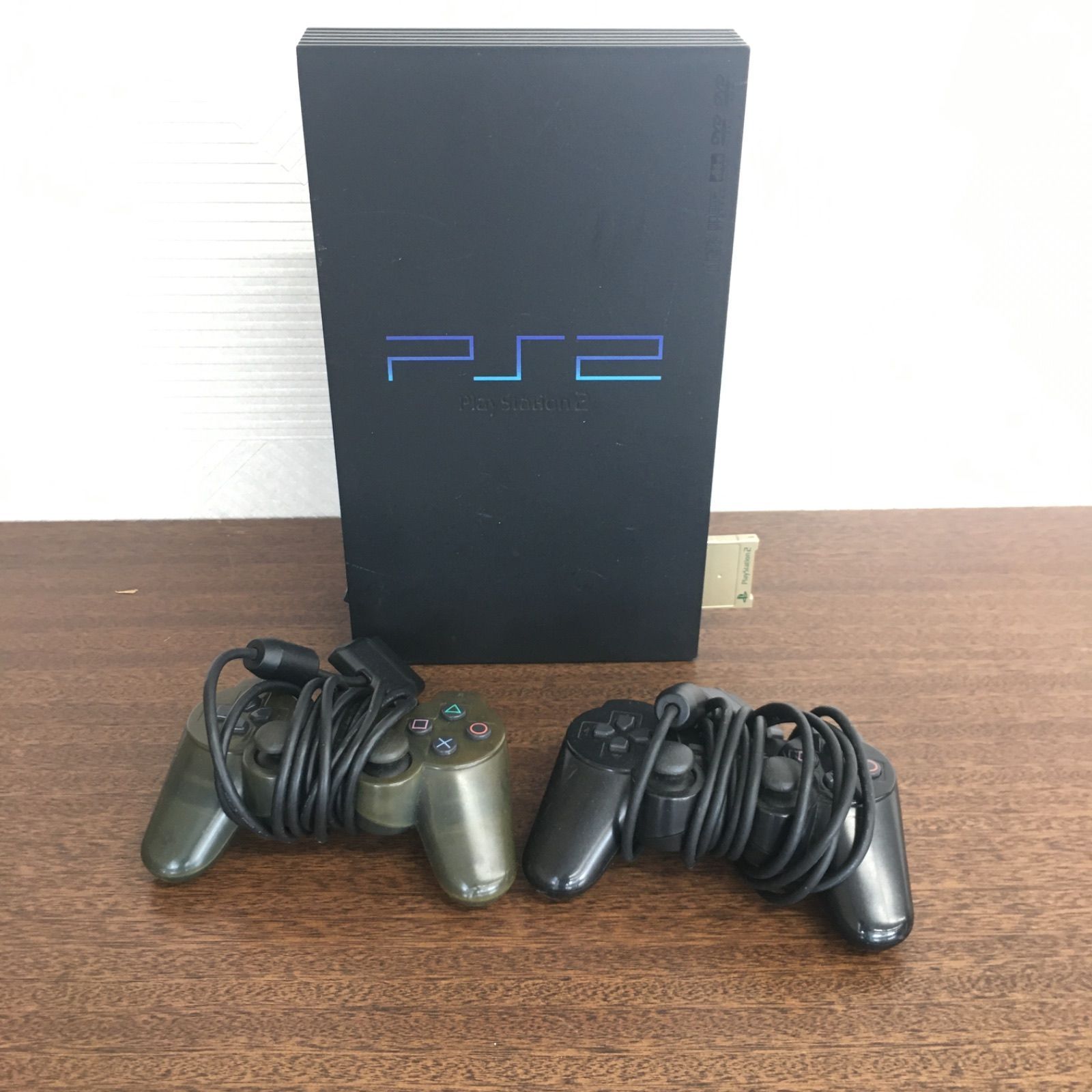 SONY PlayStation 2 初期型 本体 コントローラー2個 ジャンク - メルカリ
