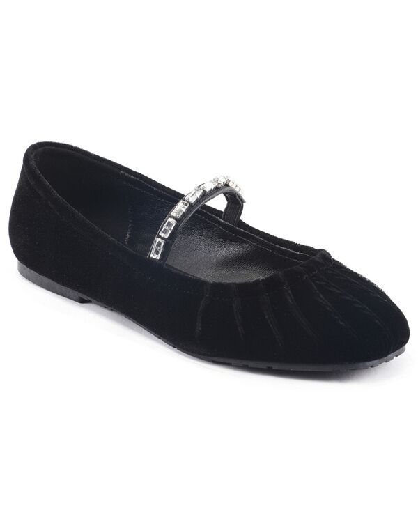 ケネスコール レディース シューズ パンプス Kenneth Cole Reaction Womens Eimar Ballet Flats Black Velvet ブラック