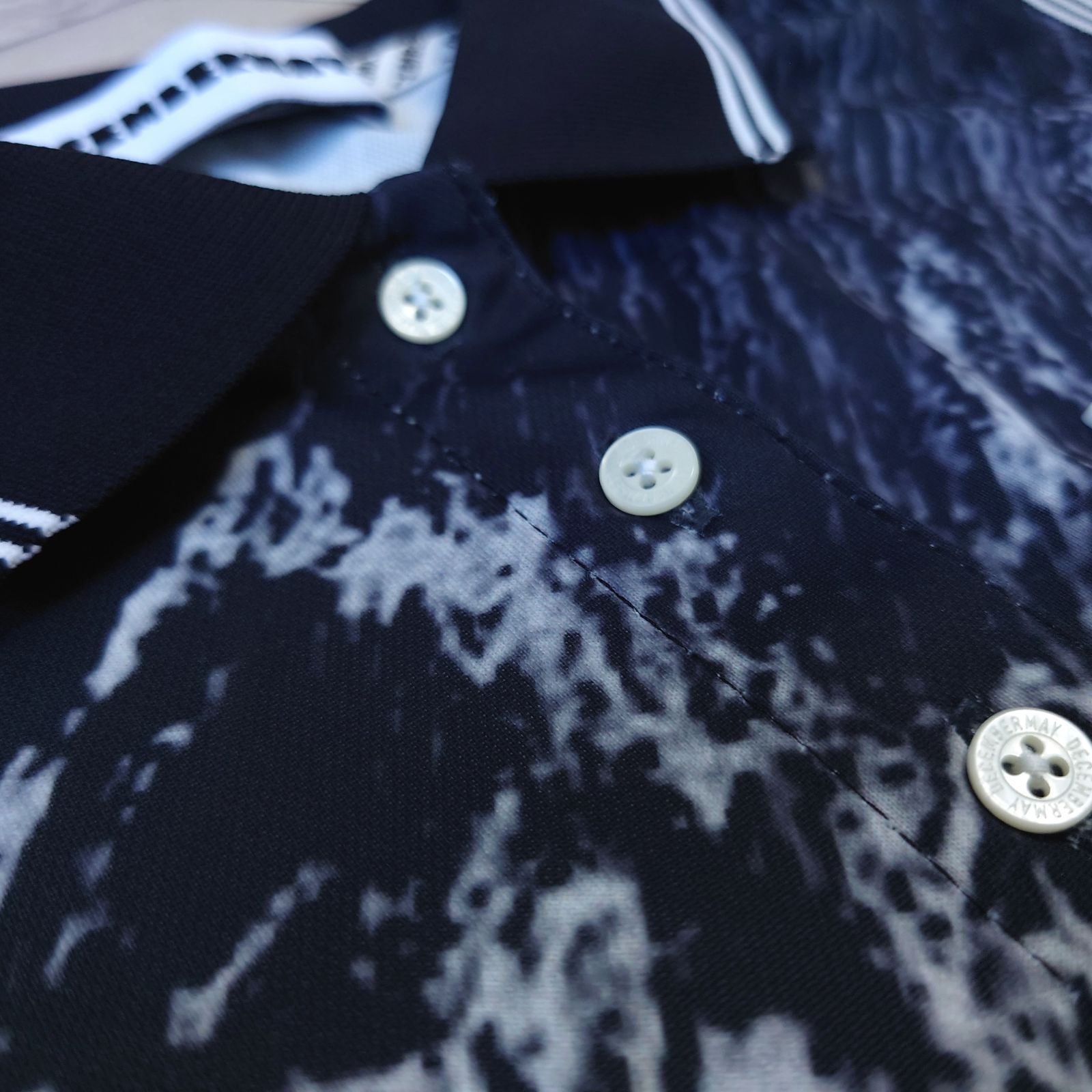 極美品 DECEMBERMAY GOLF コーストラインプリント ノースリーブ