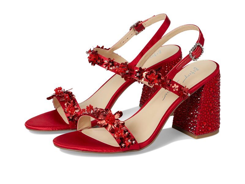 ブルーバイベトシージョンソン レディース シューズ ヒール Blue by Betsey Johnson Drue Red レッド