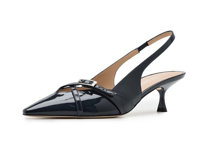 スチュアート ワイツマン レディース シューズ ヒール Stuart Weitzman Georgie Slingback 50 Nice Blue ブルー