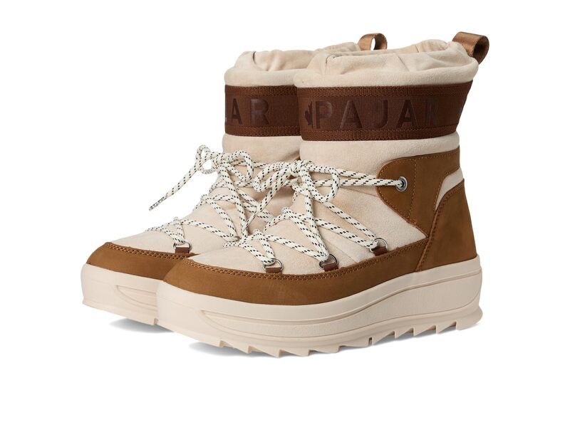 ペイジャー レディース シューズ ブーツ・レインブーツ スエード Pajar CANADA Galaxy Suede ChalkChestnut チョーク