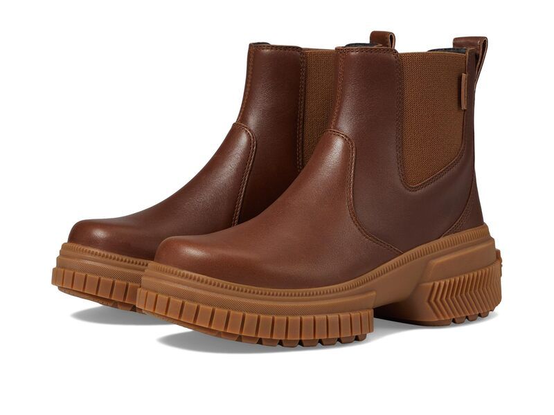 ソレル レディース シューズ ブーツ・レインブーツ チェルシーブーツ チェルシー SOREL ONAVE Chelsea Boot Waterproof VelvetanGum タン
