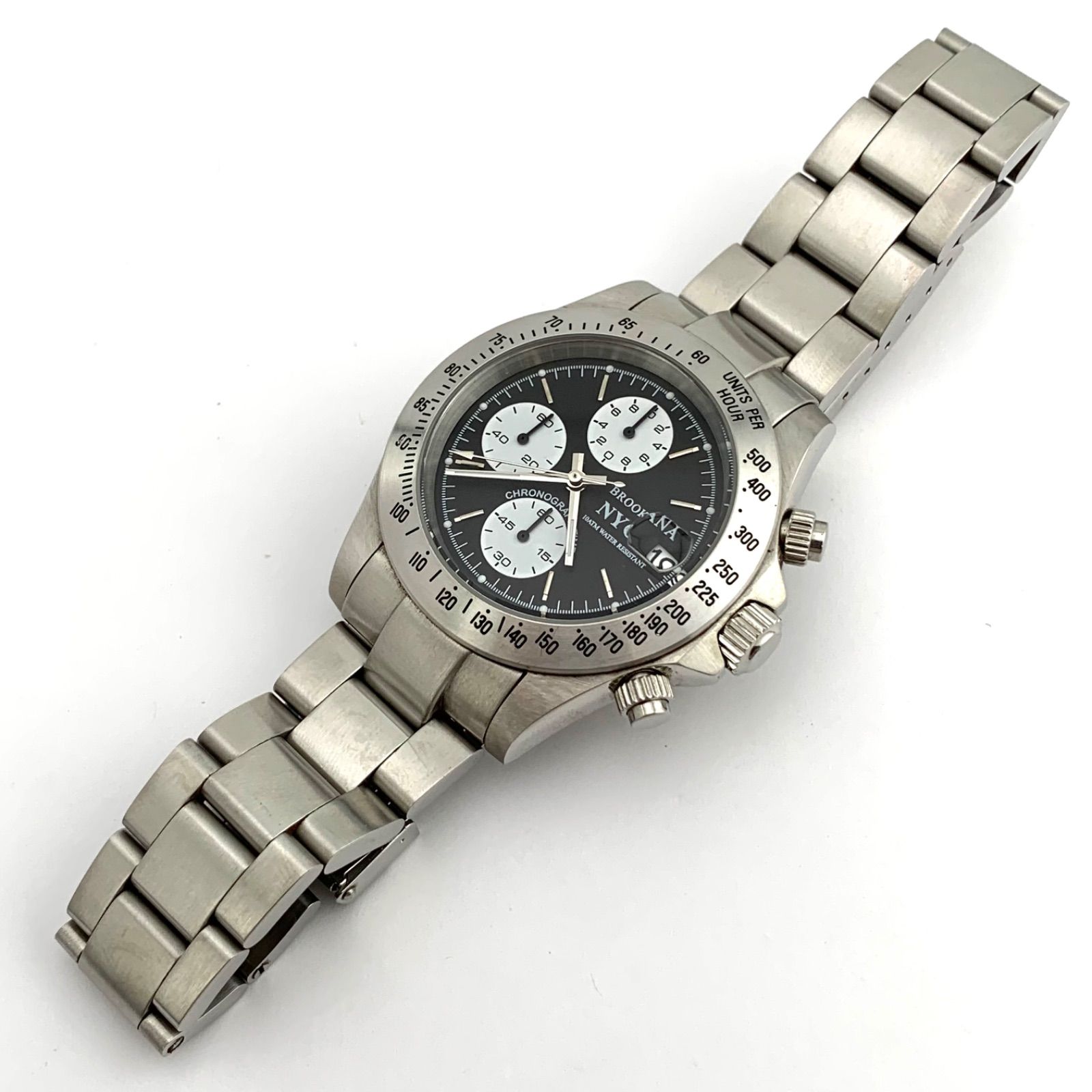 中古】BROOKIANA BA-1623 クロノグラフ 腕時計 【公式通販】