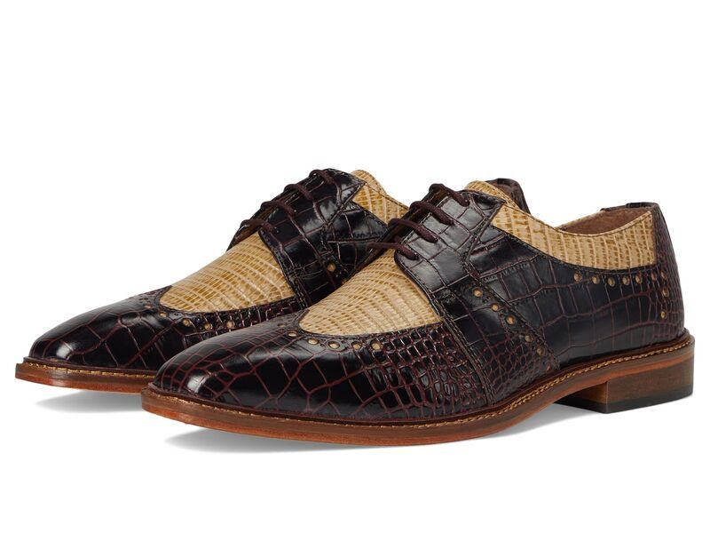 ステイシーアダムス メンズ シューズ オックスフォード ウィングチップ レース Stacy Adams Travato Wingtip LaceUp Taupe Multi トープ