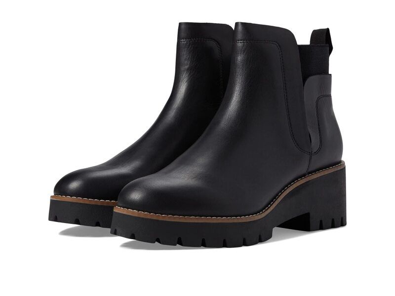 ブロンド レディース シューズ ブーツ・レインブーツ Blondo Danika Waterproof Black Leather ブラック