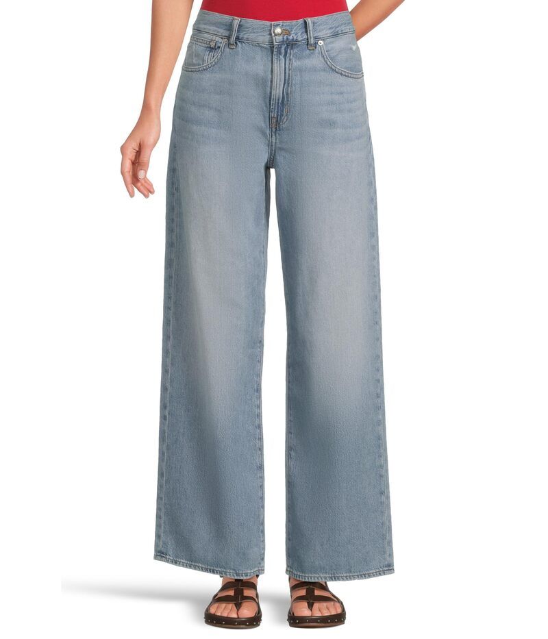 メイドウェル レディース ボトムス デニムパンツ Madewell Pv Wide In Airy Denim Northridge Wash Northridge Wash デニム