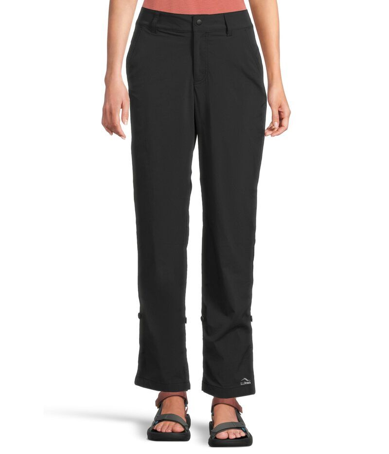 エルエルビーン レディース ボトムス カジュアルパンツ ストレート LLBean Access Trail Straight Leg Pants Midnight Black ブラック