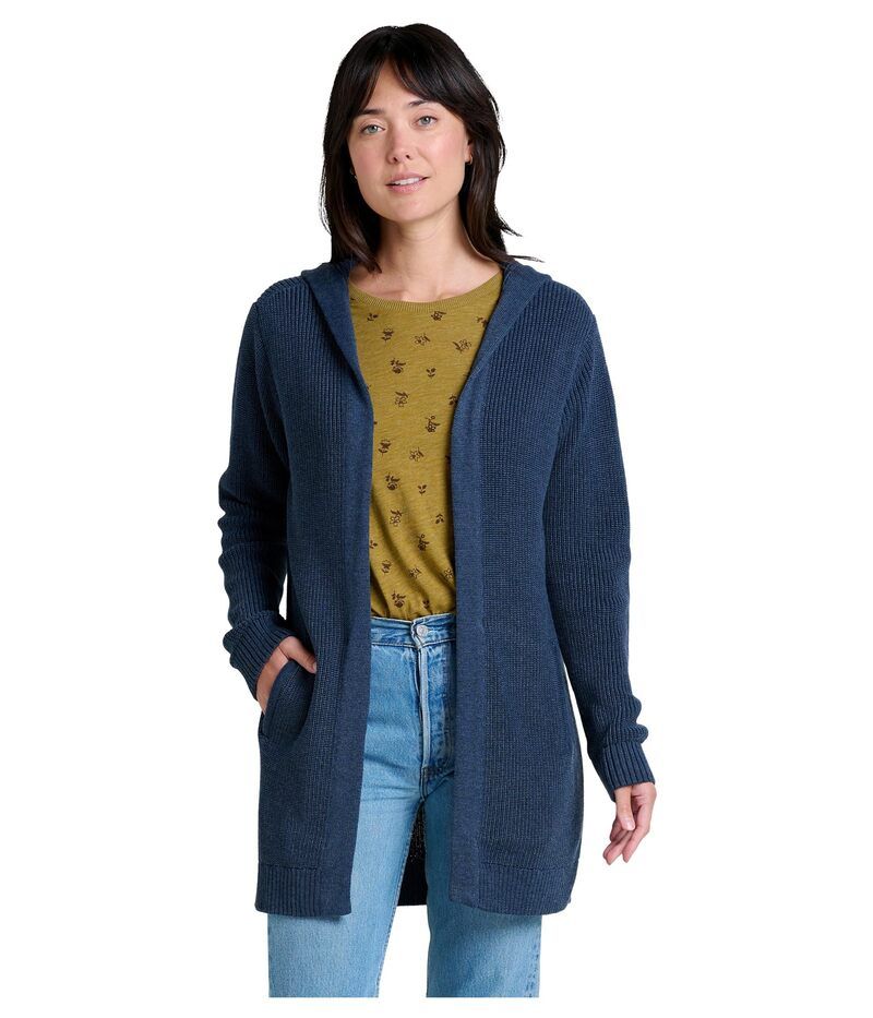 ドード アンドコー レディース アウター パーカー・スウェット ToadCo Moss Point Hoodie True Navy ネイビー