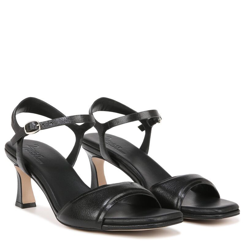 ナチュライザー レディース シューズ ヒール アンクル Naturalizer Grace Ankle Straps Black Leather ブラック