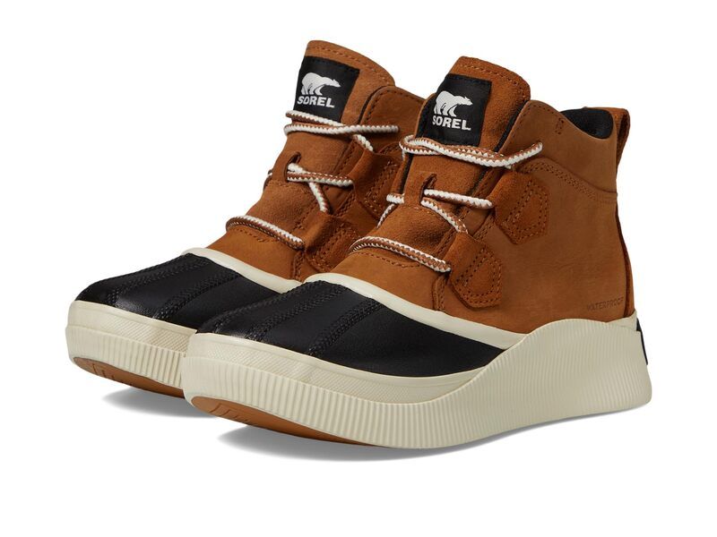 ソレル レディース シューズ ブーツ・レインブーツ SOREL Out N About IV Classic Waterproof TaffyBlack ブラック