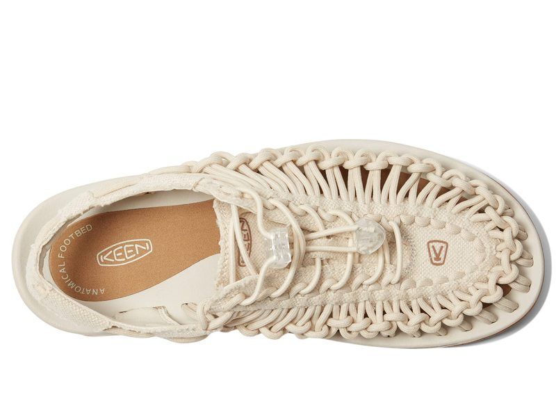 キーン レディース シューズ サンダル KEEN Uneek Canvas Natural Canvas