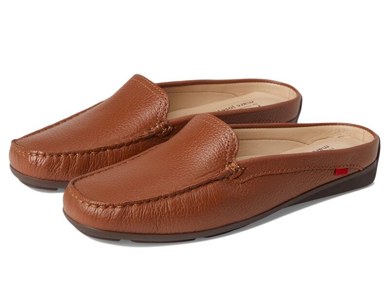 マークジョセフニューヨーク レディース シューズ スリッポン・ローファー Marc Joseph New York Briarwood Court Cognac Grainy
