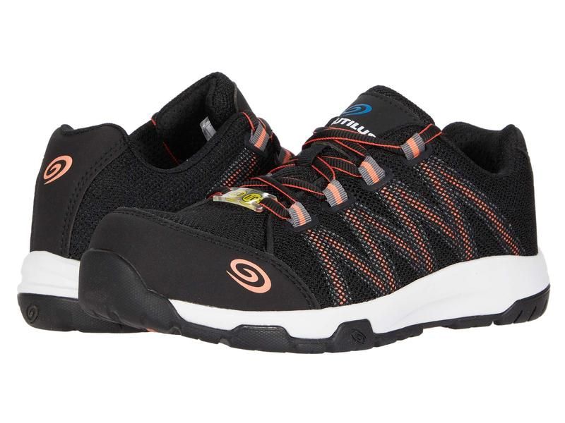 ナウティルスセーフティ レディース シューズ スニーカー Nautilus Safety Footwear Accelerator Black Carbon Toe SD10 1347 Black ブ