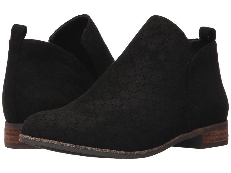 ドクター・ショール レディース シューズ ブーツ・レインブーツ Dr Scholls Rate Black Microfibe ブラック