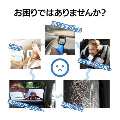メッシュ サンシェード シエンタ 170系 向け 専用設計 網 サイド リヤクォーター リアクオーター プライバシー 遮光 遮熱 マグネット カーテン 車 SIENTA 互換品 互換性あり (170系 2代目 リヤサイド 二枚セット)ts