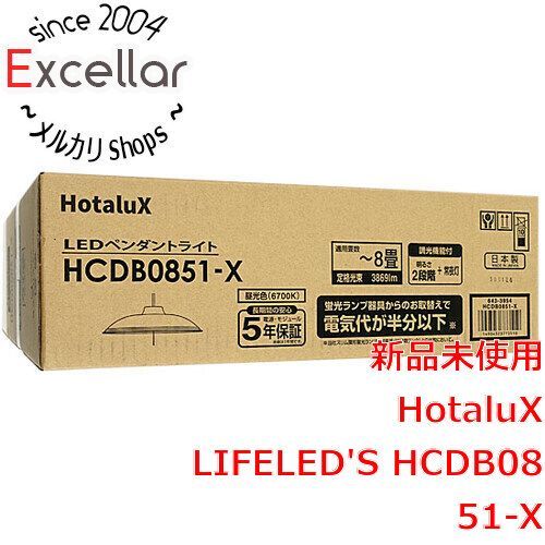 [bn:18] HotaluX　LED洋風ペンダントライト LIFELED’S　HCDB0851-X