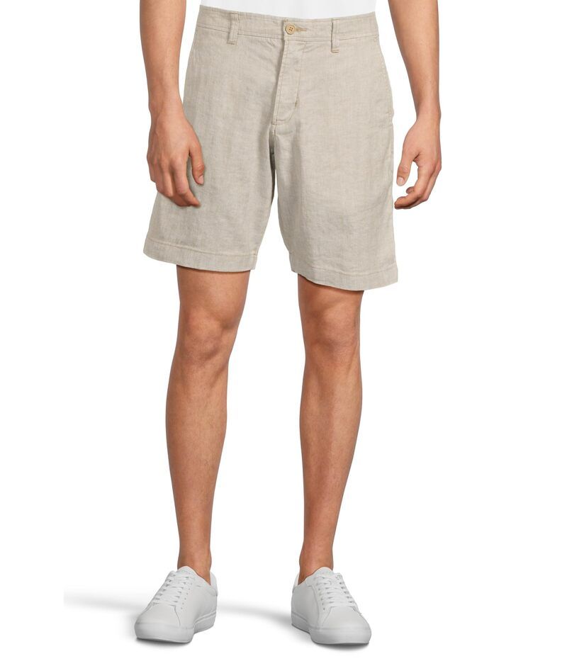 トッミーバハマ メンズ ボトムス ハーフパンツ・ショーツ リネン Tommy Bahama Beach Coast Linen 9 Bleach