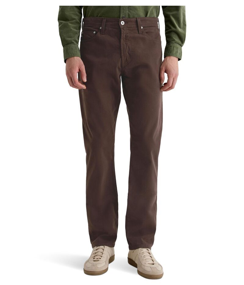 エージージーンズ メンズ ボトムス カジュアルパンツ AG Jeans Everett Slim Straight Pants Raw Umber