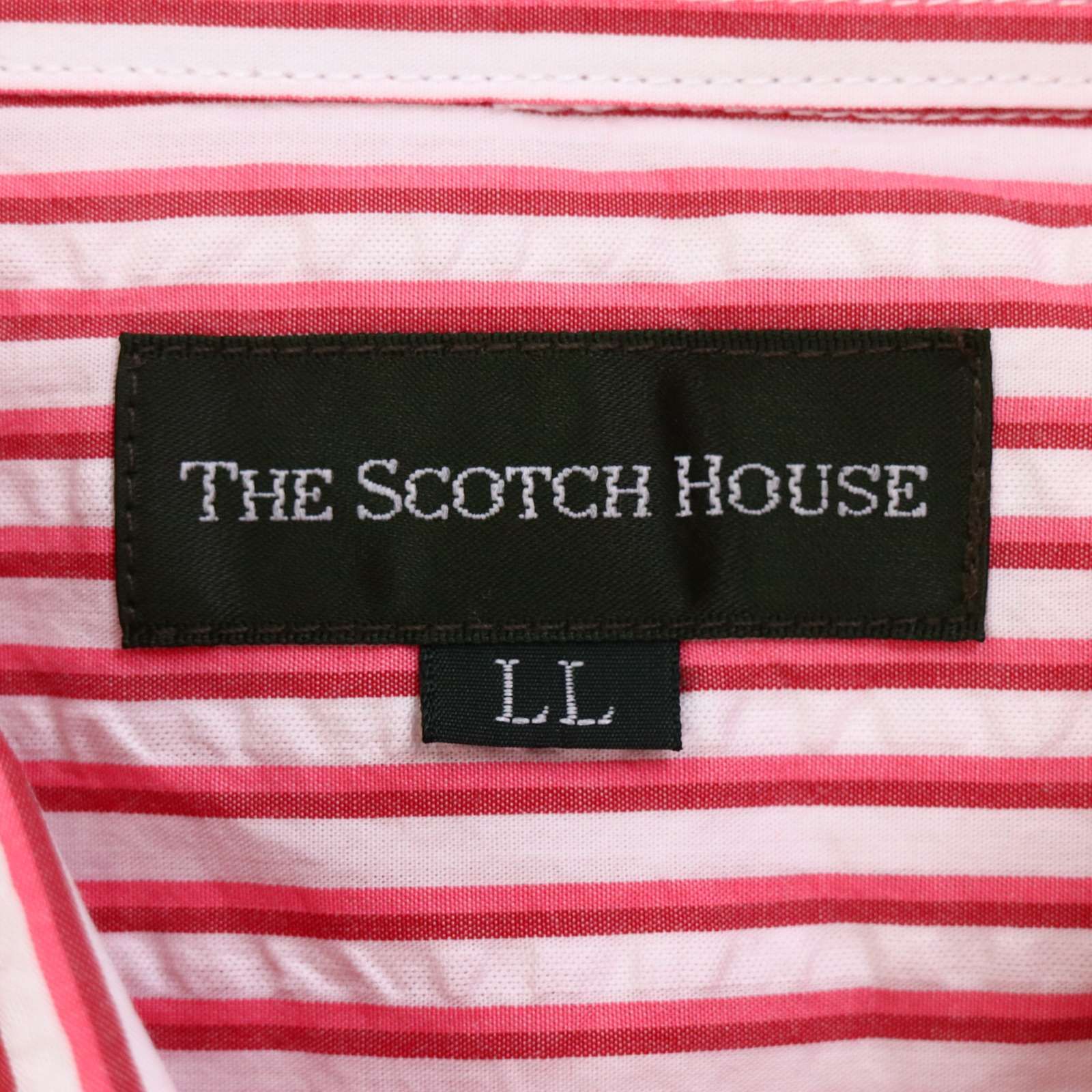 新品 未使用☆ THE SCOTCH HOUSE スコッチハウス シアサッカー 半袖