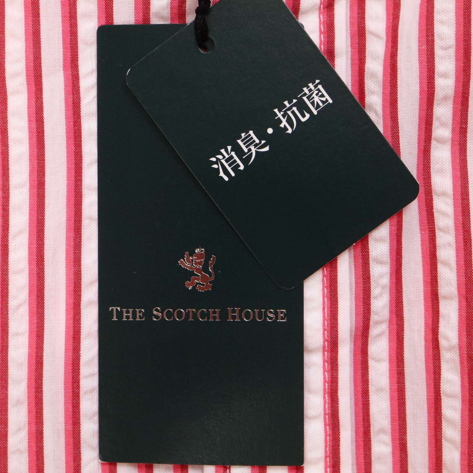 新品 未使用☆ THE SCOTCH HOUSE スコッチハウス シアサッカー 半袖