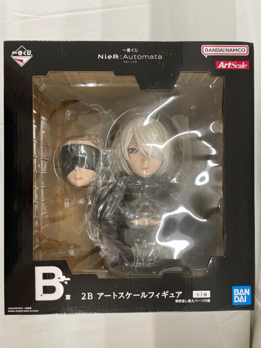 未開封】B賞 2B アートスケールフィギュア 一番くじ NieR:Automata