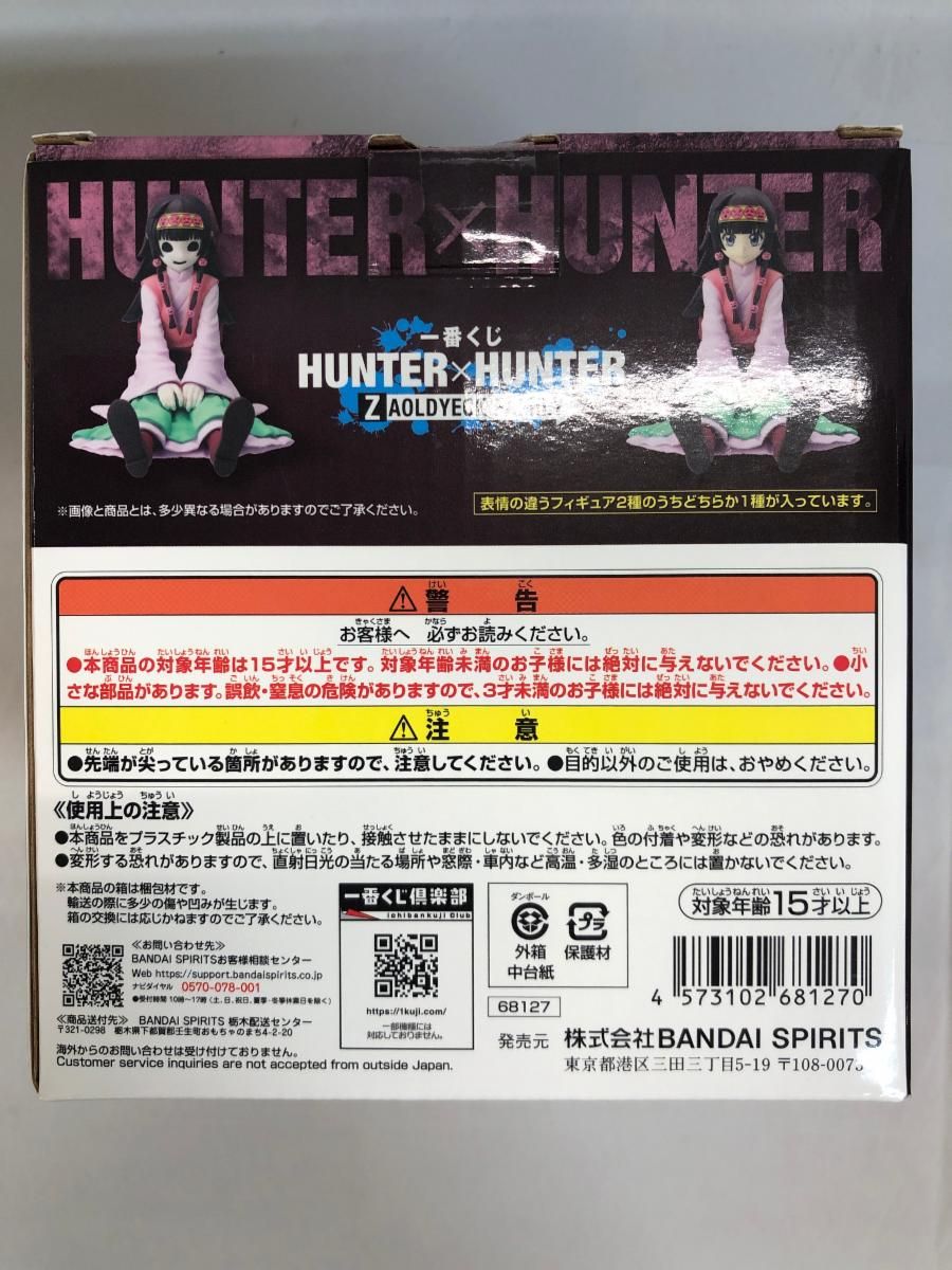 E賞 アルカ=ゾルディック/ナニカ MASTERLISE 一番くじ HUNTER×HUNTER