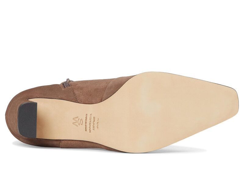 スチュアート ワイツマン レディース シューズ ブーツ・レインブーツ Stuart Weitzman Stassi Zip Bootie 50 Taupe トープ