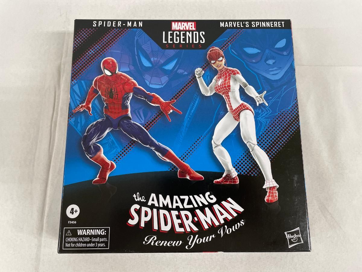 スパイダーマン＆スピナレット 2パック 「アメイジング・スパイダーマン」 ハズブロアクションフィギュア 6インチ レジェンド